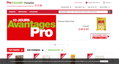 Desktop Screenshot of pontarlier.promocash.com
