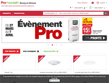 Tablet Screenshot of bourgenbresse.promocash.com