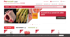 Desktop Screenshot of laval.promocash.com