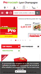 Mobile Screenshot of lyonchampagne.promocash.com